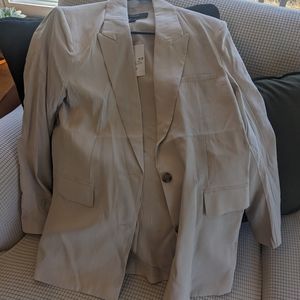 Cream colored blazer